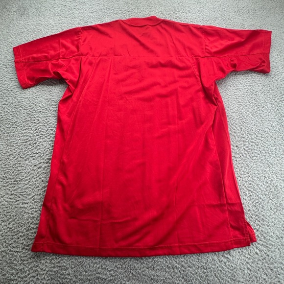 Mizuno Red High Performance Athletic T-Shirt Men's Size 42-44L - Picture 7 of 8